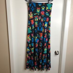 LulaRoe Strapless Dress XS